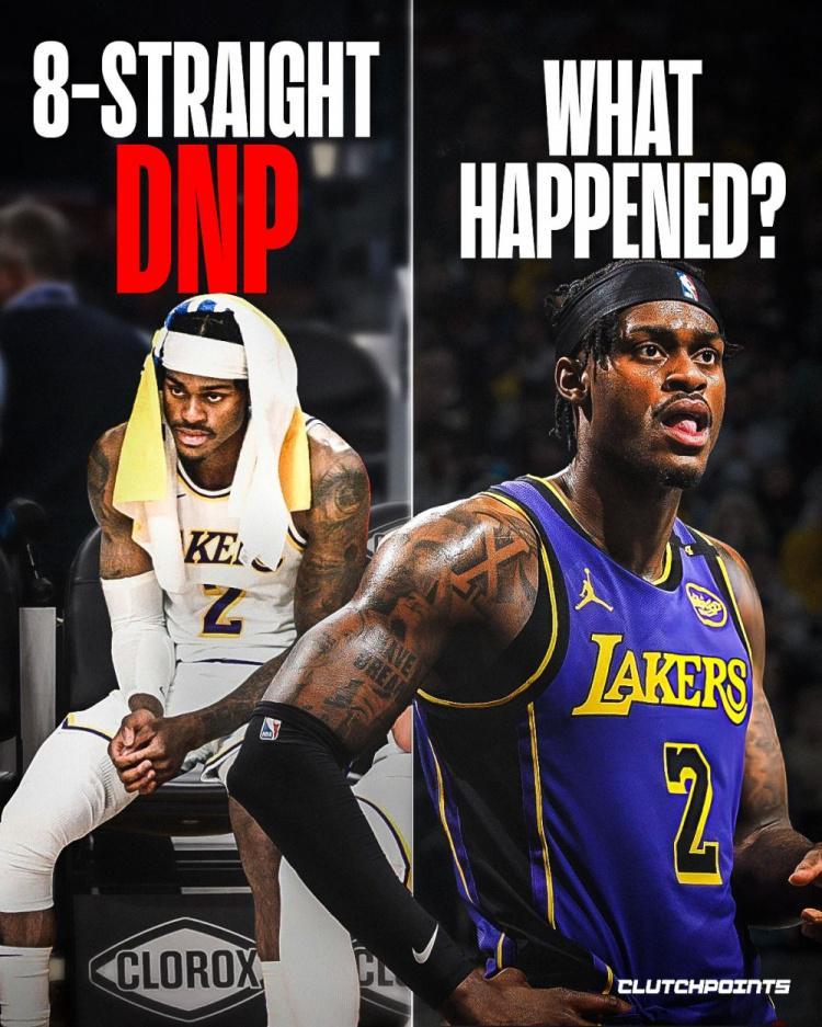 詹皇回归最大受害者！他上场的第1天，湖人12+18猛将就立刻被弃用