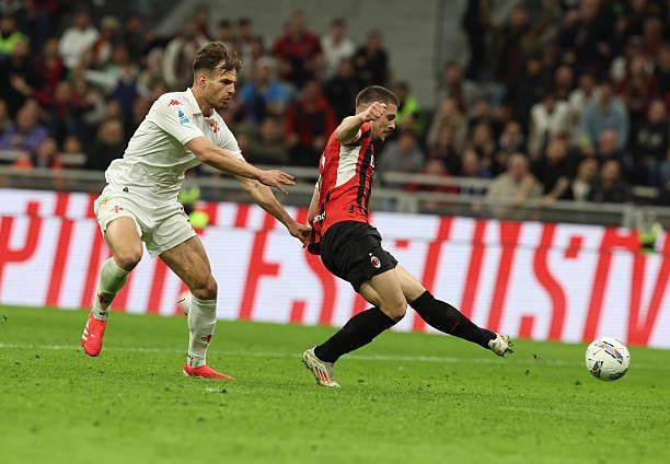 王者荣耀-【意甲】亚伯拉罕约维奇进球，AC米兰2-2佛罗伦萨